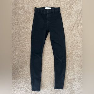 Topshop Black JONI Skinny Jean Denim Pant W24
